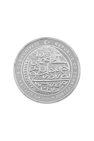 Agakulche 2. Osman Osmanlı Gümüş Sikke Coin