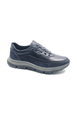 Dropland 9212 Hakiki Deri Erkek Casual Ayakkabı Lacivert