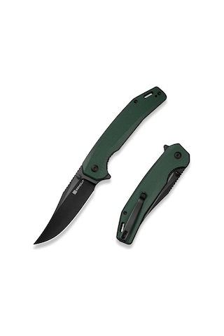 Sencut Vornix Teal Green G10 Handle Black 9cr18mov Blade Kamp Çakı Yeşil