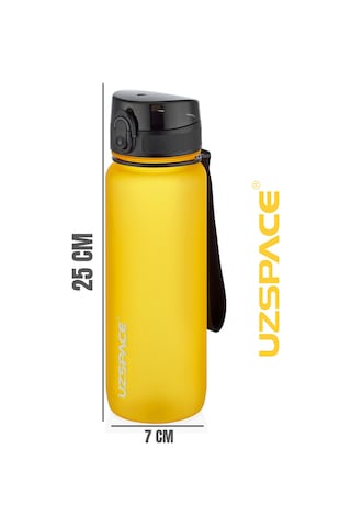 800 Ml Yeni Ebat-boy 25 Cm Tritan Su Matarası Bpa Koku Sızdırma Yok -3053a Turuncu