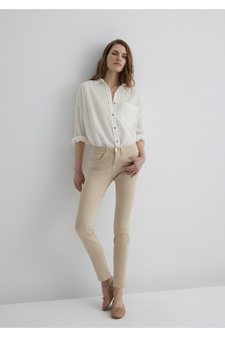 Mavi - Ada Mavi Premium Krem Gabardin Pantolon 1020586447 Bej
