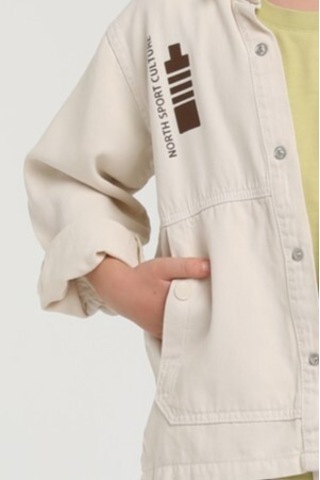 Xo Kids Erkek Çocuk Gömlek 1-4 Yaş 2551 Taş Rengi