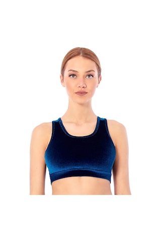 Rhytmine Kb-01 Kadife Saks Büstiyer Saks