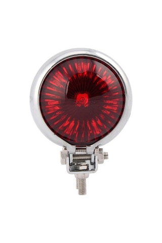 Kangfufeng Bobber Chopper Cafe Krom İçin Led Arka Stop Lambası Fren Durdurma Moto