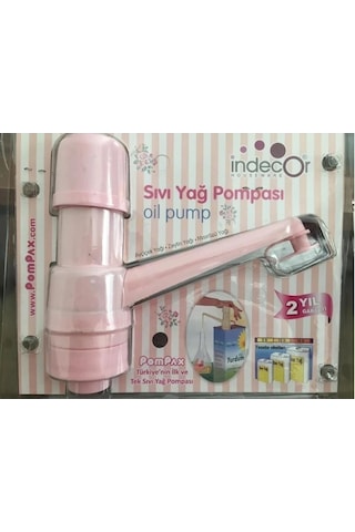 İndecor Houseware Sıvı Yağ Pompası Teneke Pompası 5LT-10LT-18LT