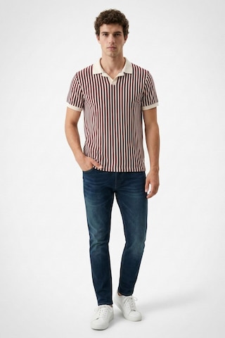 Loft Lf2038533 Erkek Polo Yaka T-shirt Red Wıne