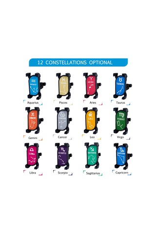 Geeroyoo "360 Derece Dönebilen Bisiklet Telefon Tutucu - 6.8 İnç'e Kadar Akıllı Telefonlar İçin Ayarlanabilir" Diğer