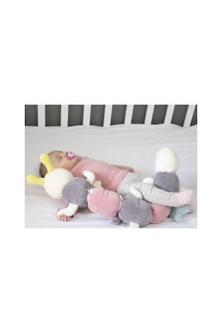 Babyjem Pembe Uyku Arkadaşı Oyuncaklı Tırtıl