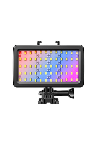 Jmary Fm-72rgb Ipx8 Sertifikalı Rgb Su Altı Kamera Işığı Siyah