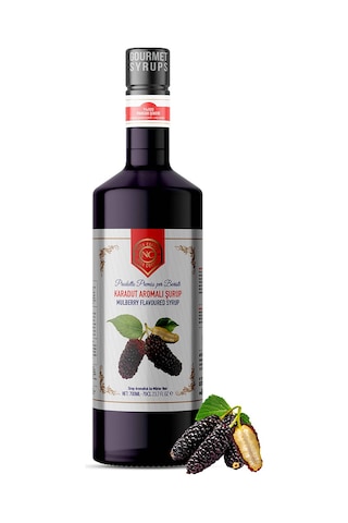 Nish Karadut Aromalı Şurup 700 Ml - Pet Şişe