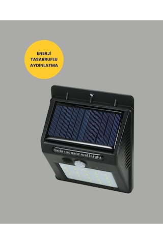 Kablo Gerektirmeyen Güneş Enerjili Dış Mekan Işık Bahçe Koridor Aydınlatması
