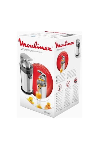 Moulinex Vitapress Pro PC700D 300 W Paslanmaz Çelik Elektrikli Narenciye Sıkacağı