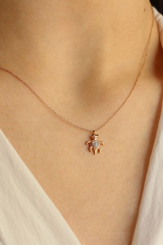 Mini Karetta Karetta 14 Ayar Rose Altın Kolye