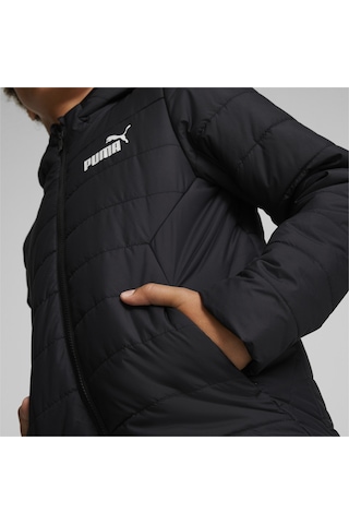 Puma Essentıals Genç Çocuk Şişme Montu Siyah