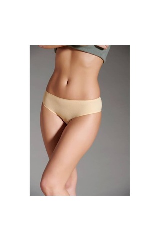 Eros Kadın Lazer Kesim Silikonlu Slip Ten 001
