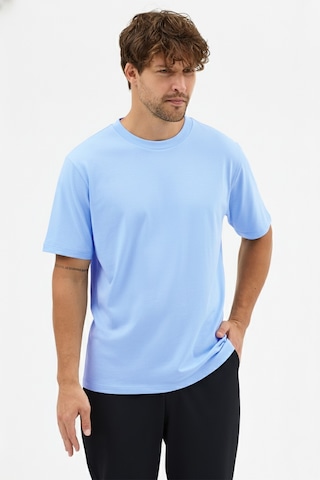Goffra Erkek Vision Premium Kalite Yoğun Dokulu Pamuklu T-shirt Açık Mavi M101-r0220-08 Açık Mavi
