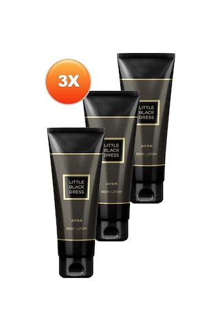 Avon Little Black Dress Kadın Vücut Losyonu 3 x 125 ML