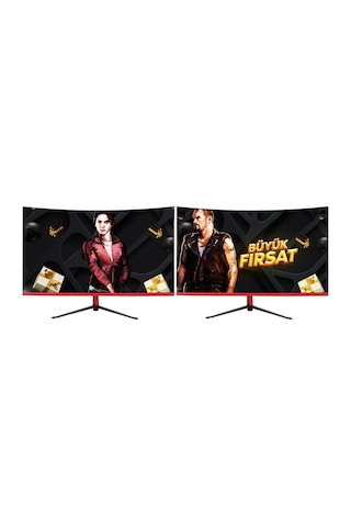 Ramtech RG540-1030 M165 Duo i5-4570 16 GB 480 GB SSD RX550 23.6" Dos Dual Masaüstü Oyuncu Bilgisayarı