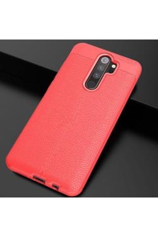 Xiaomi Redmi Note 8 Pro Kılıf Zore Niss Deri Desenli Silikon