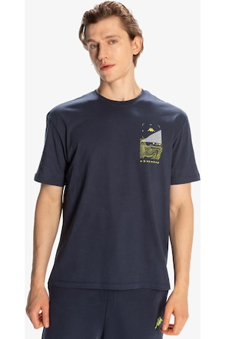 Kappa Authentic Spacetime Erkek Mavi T-shirt 371s8ıw-xct Mavi