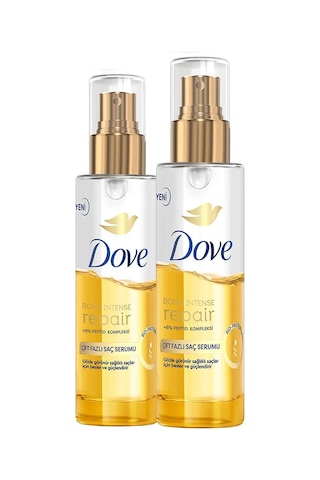 Dove Çift Fazlı Saç Serumu Bond Intense Repair 80 Ml X2