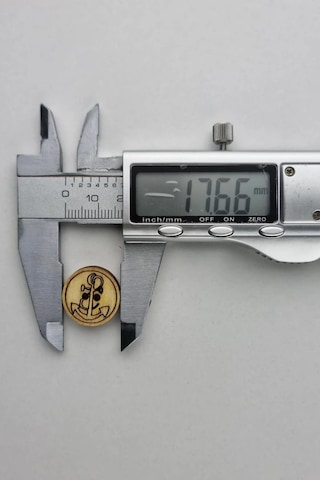 Orta Boy Ahşap Denizci Desenli Kaban Çeket Hırka Yelek Düğmesi 5 Adet