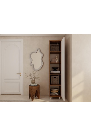 Volta Çok Amaçlı Banyo/kiler Dolabı Amalfi Beyaz Renk Beyaz