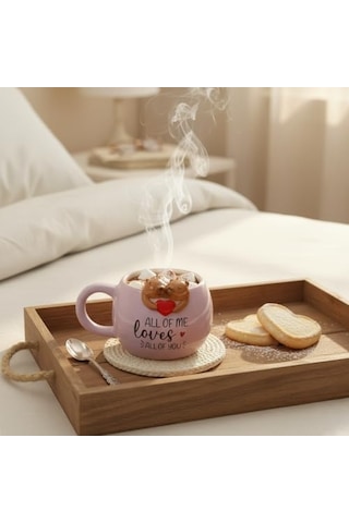 3d Sarkan Capybara Figürlü Porselen Kupa - 420 Ml Büyük Boy Kaliteli Porselen Bardak - 4 Farklı Modelden Biri Sürpriz/asorti - Sevimli Hayvanlı Hediyelik Mug 6998