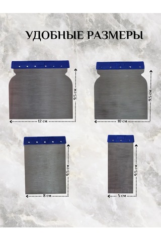 Japan Paslanmaz Çelik Spatula Seti 4 Parça 185254682
