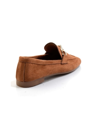 Bambi Taba Kadın Loafer Ayakkabı K01688011002 Taba