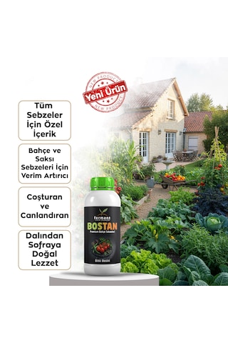 Bostan İkili 250 Ml 2 Adet Bahçe Sebzeleri Ve Hobi Bahçeciliği İçin Doğal Lezzet Ve Yüksek Verim 250 ML