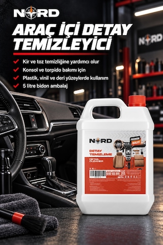 Nord Araç İçi Detay Temizleyici 5 L