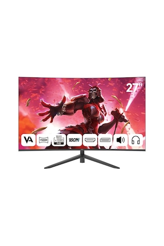 Npc 1ms 180hz 27" 1920x1080 Fhd Curved Monitör Md270k-v