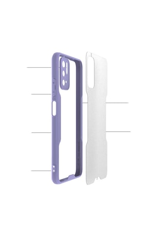 Xiaomi Redmi Note 10 5G Kilif Kamera Korumali Arkasi Seffaf Silik 502848023