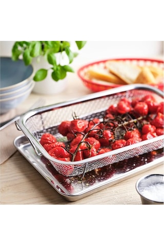 Ikea Grılltıder Paslanmaz Çelik 33x19 Cm Barbekü Sepeti