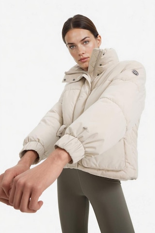 Defacto Su Geçirmez Oversize Fit Çıtçıtlı Şişme Bej Kadın Mont E9266ax/bg779 Bej