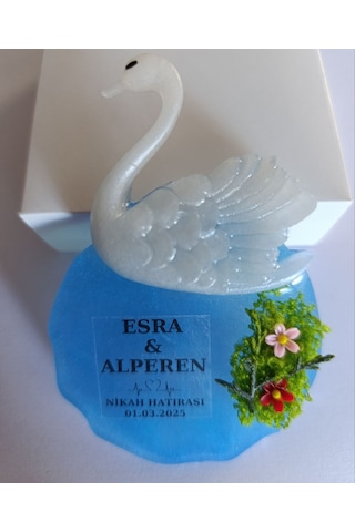 Nişan, Kına, Nikah, Mevlit 6,7cm 12 Adet Mıknatıslı Epoksi Magnet