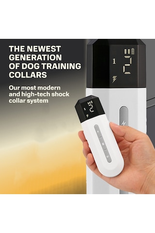 Uu0259w Köpek Eğitim Cihazı Köpekler İçin Havlama Tasması Su Beyaz