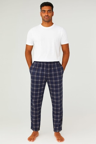 Erkek Desenli Cepli % 100 Pamuk Tek Alt Koyu Lacivert Koyu Lacivert