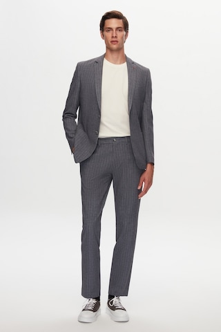 D's Damat Ds Damat Slim Fit Gri Baskılı Kırışmayan Sihirli Takim Elbise 1hc05ım02577m Gri