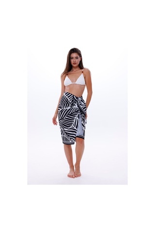 Tarzını Seç Pareo Zebra Desenli 150x95 Cm Çok Renkli