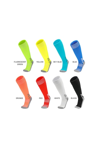 Monyee Uzun Kollu Spor Çorapları: Antibakteriyel, Koku Engellici, Kayma Önleyici, Futbol Ve Diğer Sporlar İçin Unisex Mavi Mavi