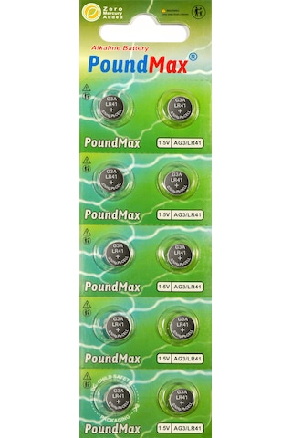 2x 10 Adet Lr44 Ag13 A76, G13, L1154, Sr44, G13a 1,5 V Poundmax Alkalin Düğme Pil Paketi Cıva İçermeyen, Sızdırmaz, Uzun Raf Ömrü, Oyuncaklar, Ölçüm Cihazları Ve Hesap Makineleri İçin İle Uyumludur