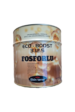 Eco-Boost (3-12-5) Fosforlu Organomineral Sivi Gübre (15 KG)