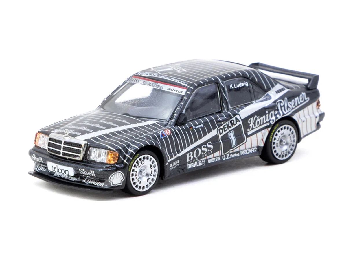 Tarmac Works 1/64 Mercedes-benz 190 E 2.5-16 Evo 1 01 - Global64 T64g-057-89dtm01 Çok Renkli