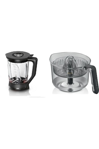 Bosch Uyumlu Mums 6 Serisi Narenciye Sıkacağı Ve Cam Blender Aparatı 2li Set