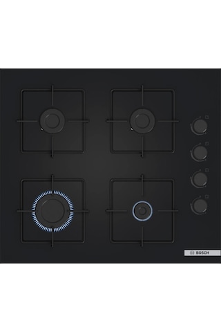 Bosch HBF512BB1T - POP6C6P30O - DWK63PJ60T Siyah Ankastre Set