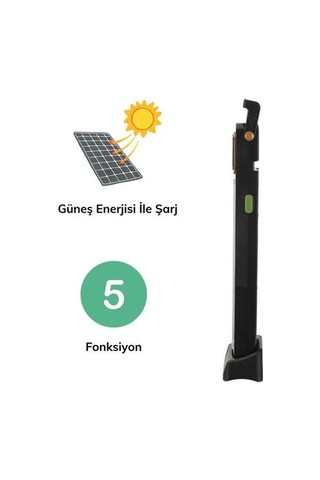 5 Fonksiyonlu Güneş Enerjisi İle Şarj Olabilen 48 Ledli Işıldak,aydınlatma Pr-3838 5705