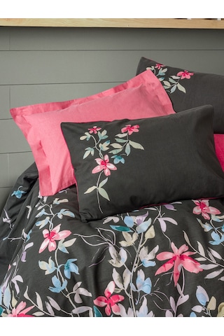 Cotton Box Feminen Çift Kişilik Nevresim Takımı Merlin Pembe