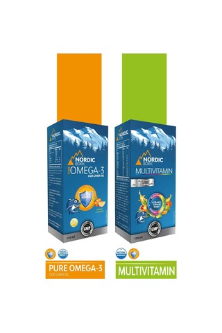 Bork Multivitamin Şrp 150 Ml Ve Omega-3 Takviye Edici Şrp 150 Ml